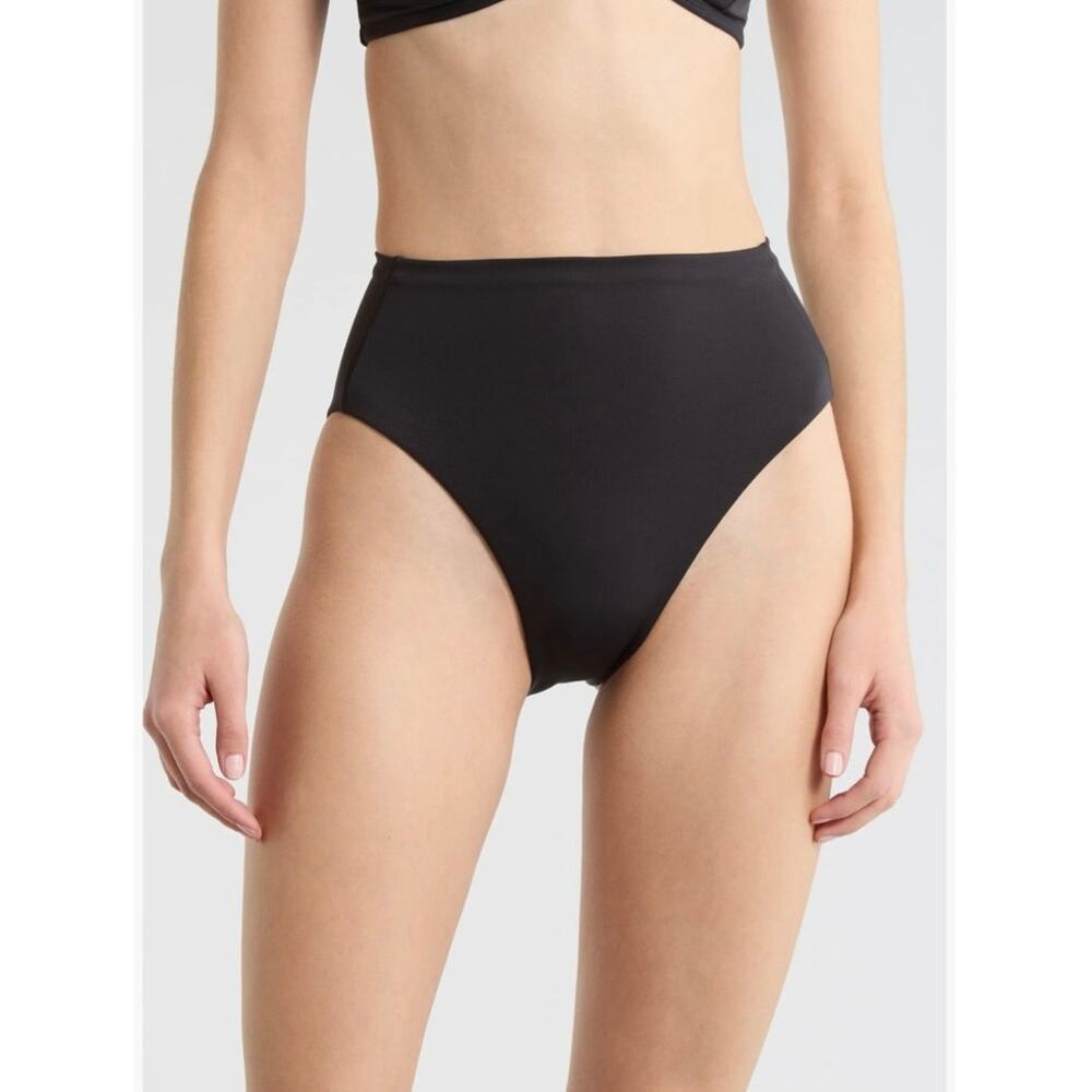 NWT Left on Friday Hi Hi Bottom Swim Bottoms in Jet SZ L